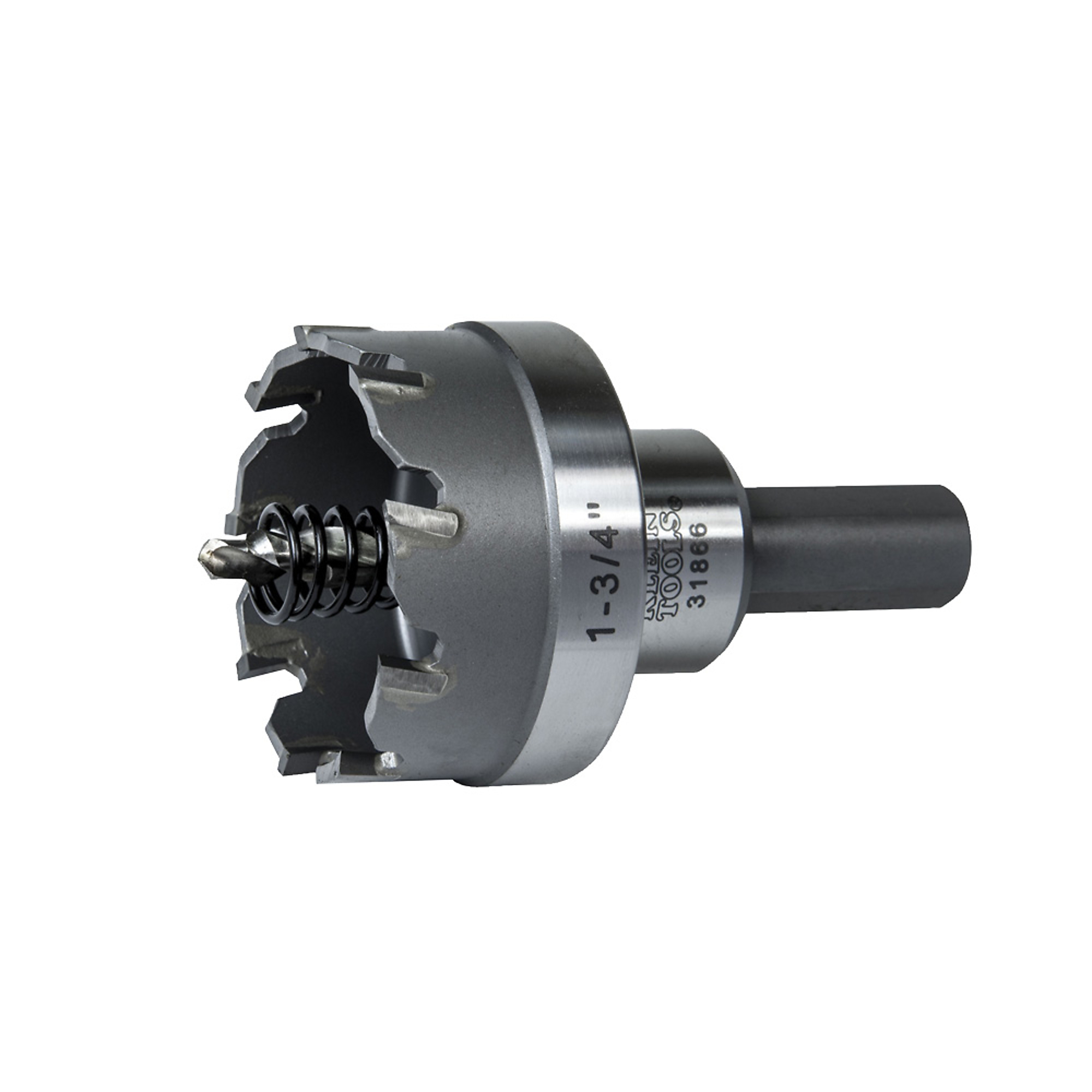 Klein Tools, Carbide Hole Cutter, 1-3/4in., Size (SAE) 1-3/4 in, Included (qty.) 1 Model# 31866